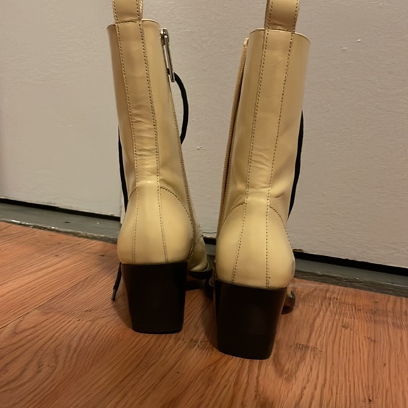 CHLOE RYLEE MEDIUM LEATHER ANKLE BOOTS - Picture 4 of 8